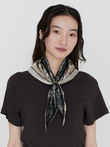 LACE TRIANGULAR SCARF MINI / BALLOON JOURNEY