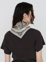 LACE TRIANGULAR SCARF MINI / BALLOON JOURNEY