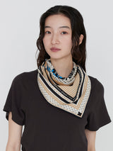 COTTON SCARF 65 / DAISY BANDANA