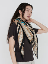 LINEN STOLE 120 / DAISY BANDANA