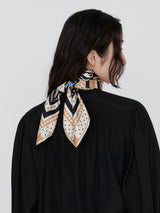 <シルクスカーフ88>デイジーバンダナ