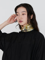 SILK SCARF 88 / SUCCULENT GARDEN