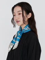 SILK SCARF 65 / NATIVE BIT