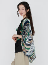 LINEN STOLE 120 / BALLOON JOURNEY