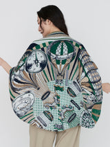 LINEN STOLE 120 / BALLOON JOURNEY