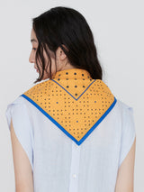 COTTON SCARF 65 / GEOME DOT