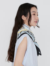 COTTON SCARF 65 / COCKTAIL