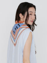 COTTON SCARF 65 / DAISY BANDANA