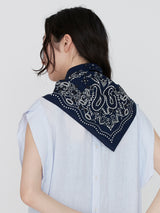 COTTON SCARF 65 / KALEIDO BANDANA