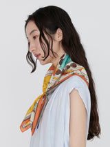 <コットンスカーフ65>ホロスコープ