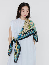 LINEN STOLE 120 / SPRING SPRING