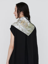 SILK SCARF 88 / SUCCULENT GARDEN