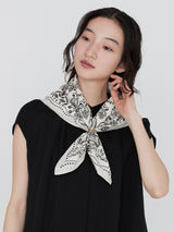 COTTON SCARF 65 / KALEIDO BANDANA
