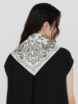 COTTON SCARF 65 / KALEIDO BANDANA