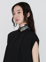 <レースボウタイミニ5>フレームペイズリーバンダナ