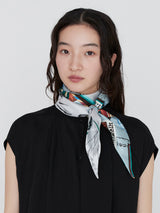 DIAMOND SCARF / BOTANICAL