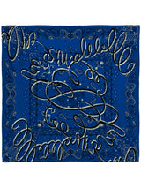 <シルクスカーフ65>デコラティブバンダナ