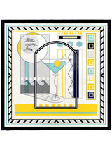 <シルクスカーフ65>カクテル