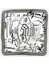 <シルクスカーフ65>インバージョンフィッシュ