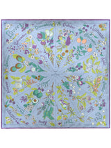 <シルクスカーフ65>シーズナルフルーツ