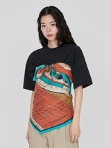 LINEN STOLE 120 / HOROSCOPE