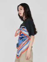 LINEN STOLE 120 / DAISY BANDANA