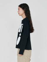 <長袖M Tシャツ>ロゴ