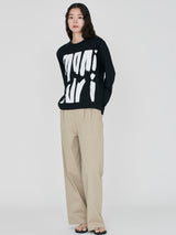 <長袖M Tシャツ>ロゴ