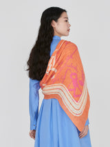 LINEN STOLE 120 / INVERSION FISH