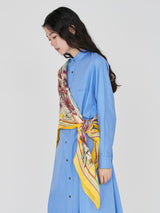 LINEN STOLE 120 / SPRING SPRING