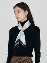 SILK SCARF 65 / MONTGOLFIER BALLOON