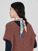 DIAMOND SCARF / COLLAGE DAHLIA RONDO