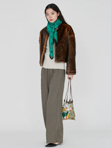 REVERSIBLE PRINT TOTE BAG S / MONOPOLI