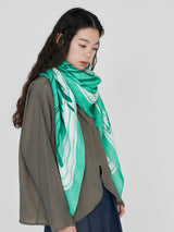 LINEN STOLE 120 / INVERSION FISH