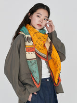 LINEN STOLE 120 / HOROSCOPE