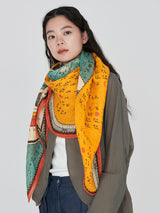 LINEN STOLE 120 / HOROSCOPE