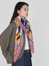 LINEN STOLE 120 / BALLOON JOURNEY