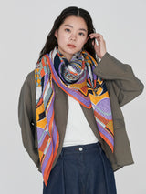 LINEN STOLE 120 / BALLOON JOURNEY