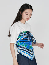 LINEN STOLE 120 / DAISY BANDANA