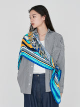 LINEN STOLE 120 / BALLOON JOURNEY