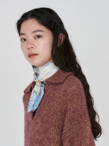 <シルクスカーフ65>モンゴルフィエバルーン