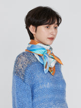 <シルクスカーフ88>レイライト