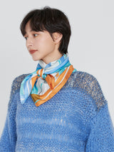 <シルクスカーフ88>レイライト