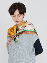 <シルクスカーフ88>モノポリ