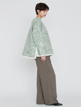 <キルティングミリタリージャケット>リバーシブル タパ