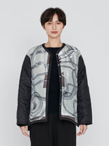<Military Jacket> Reversible Jockey