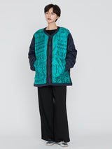 <Military Jacket UNISEX> Reversible Cross Stitch Bandana