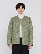<Quilted Military Jacket> Reversible Mountain