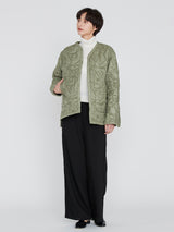 <Quilted Military Jacket> Reversible Mountain
