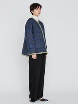 <Quilted Military Jacket> Reversible Mountain